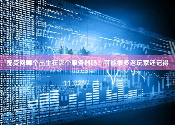 配资网哪个出生在哪个服务器吗？可能很多老玩家还记得